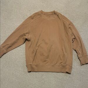 Aerie Men's Brown Crewneck Sweater